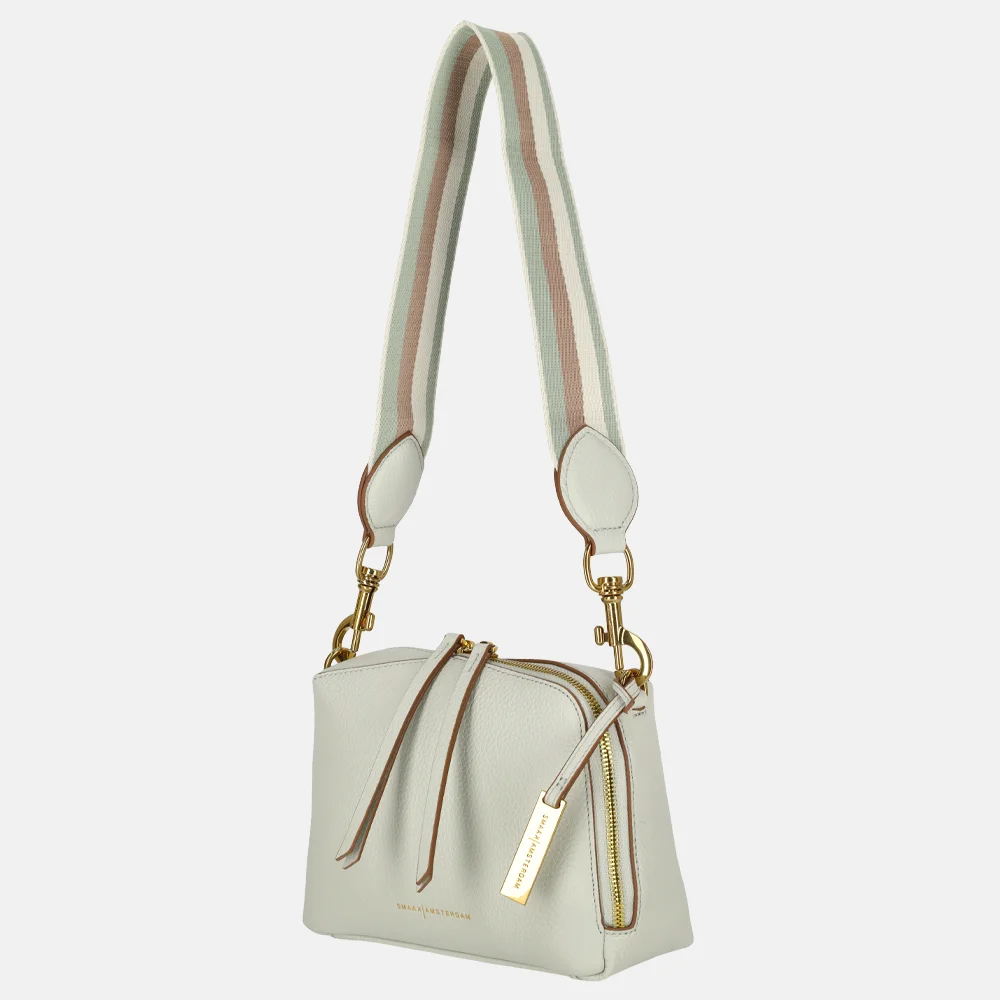 Smaak Amsterdam Blake crossbody tas cloud bij Duifhuizen