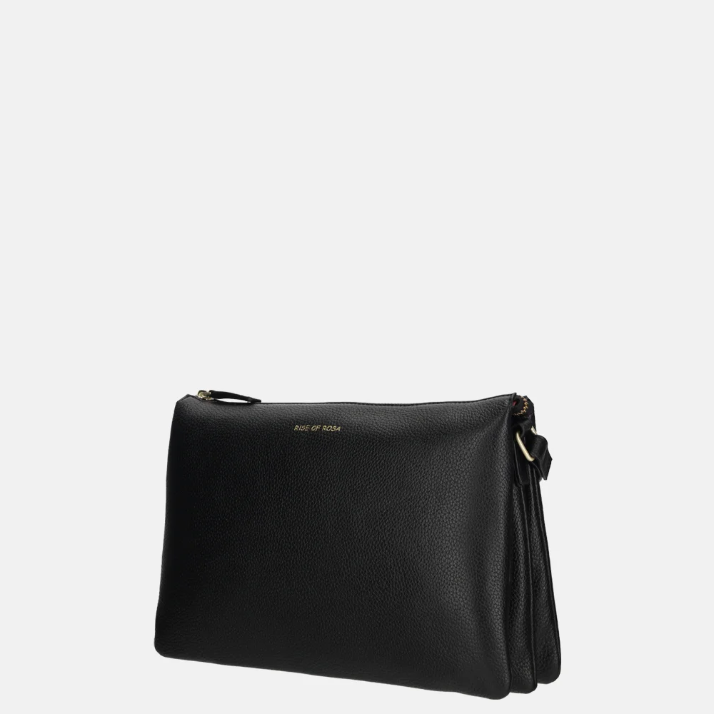 Rise of Rosa crossbody tas zwart bij Duifhuizen