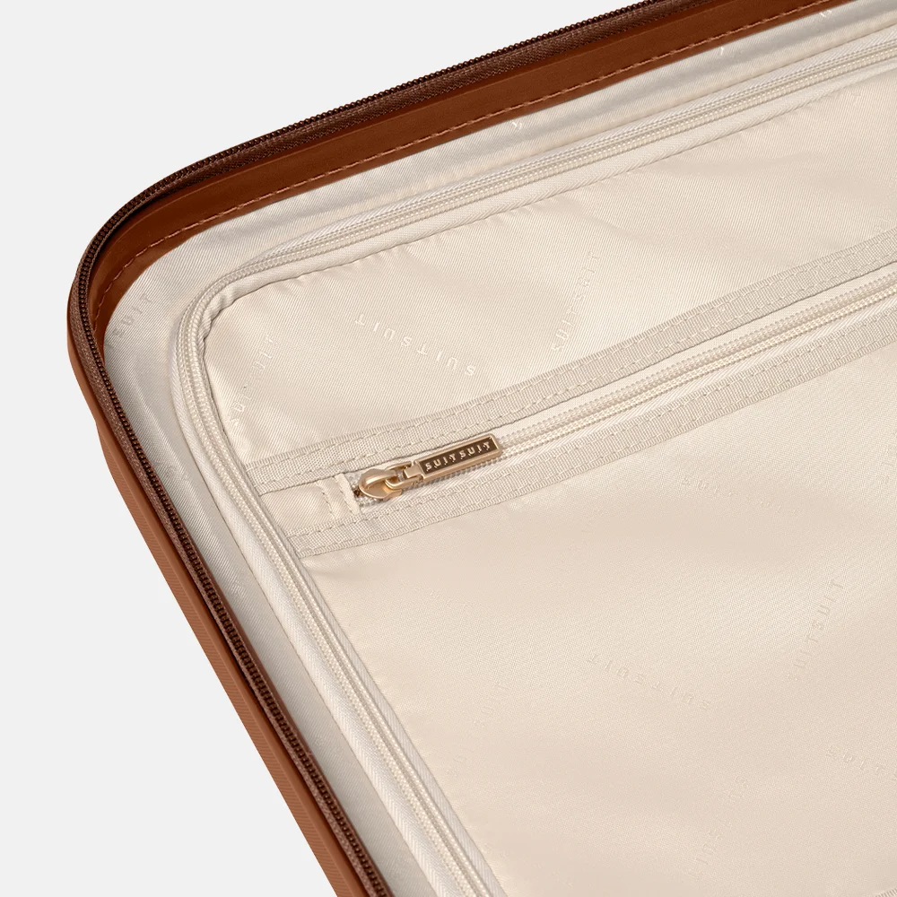 SUITSUIT Serenity handbagage koffer 55 cm caramel cafe bij Duifhuizen