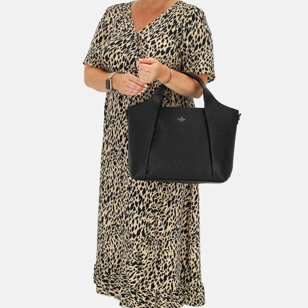 Charm London Mulberry street handtas M zwart bij Duifhuizen