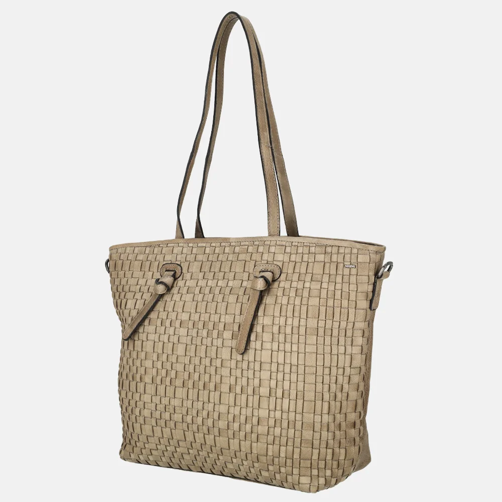Berba Amalfi shopper vlechtwerk dust bij Duifhuizen