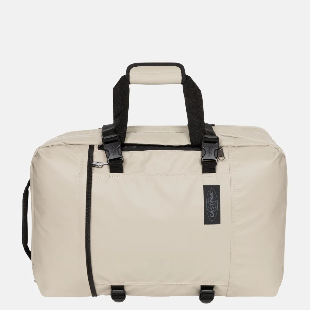 Eastpak Tarp rugzak 17 inch tarp beige bij Duifhuizen