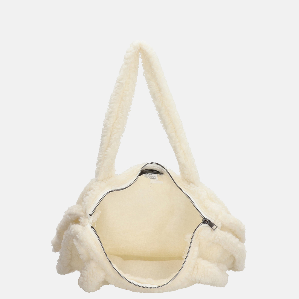 Charm London Westerfield teddy shopper S creme bij Duifhuizen