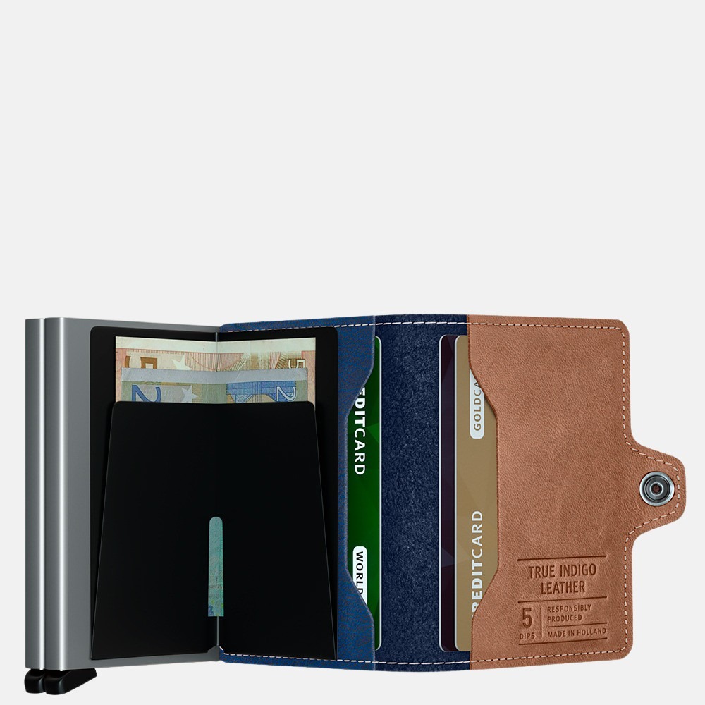 Secrid Twinwallet pasjeshouder indigo titanium bij Duifhuizen