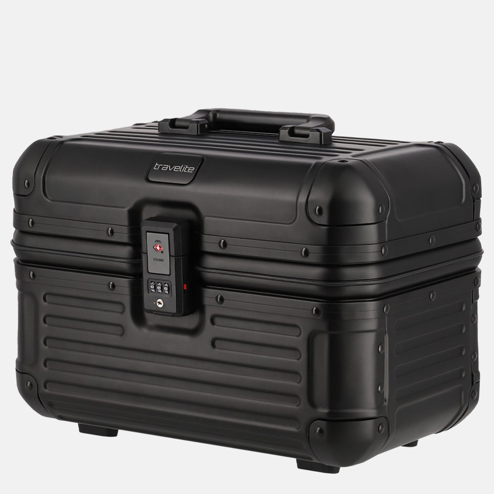 Travelite Next beautycase black bij Duifhuizen
