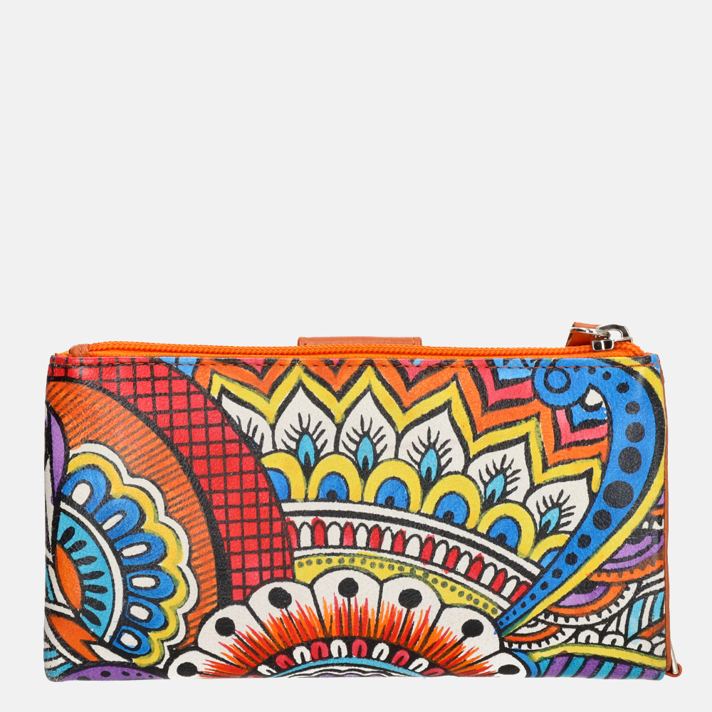 Happy Wallet portemonnee L multicolour bij Duifhuizen