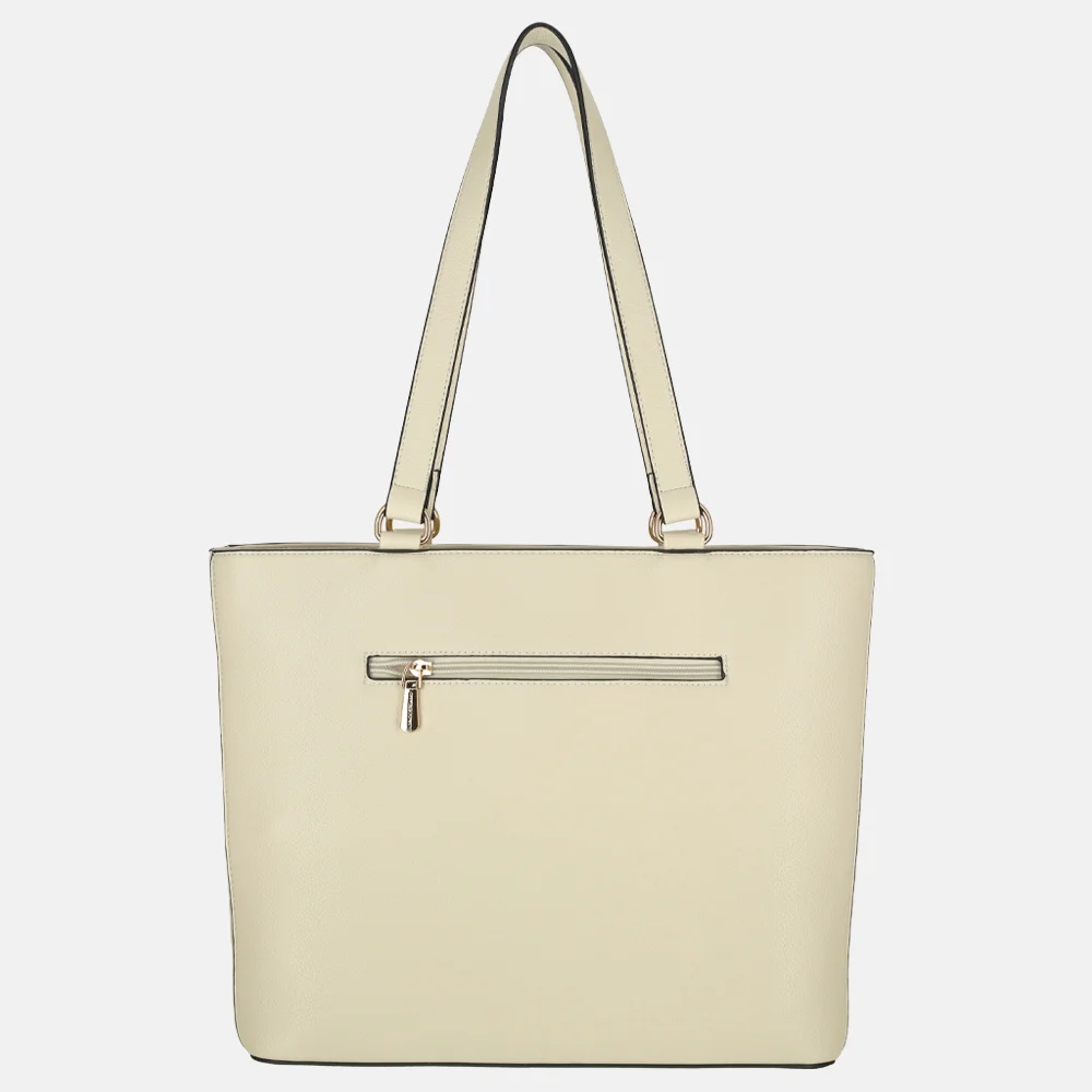 Daniele Donati shopper lichtbeige bij Duifhuizen