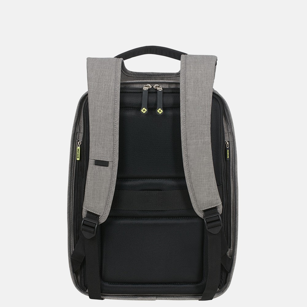 Samsonite Securipak laptop rugzak 15.6 inch cool grey bij Duifhuizen