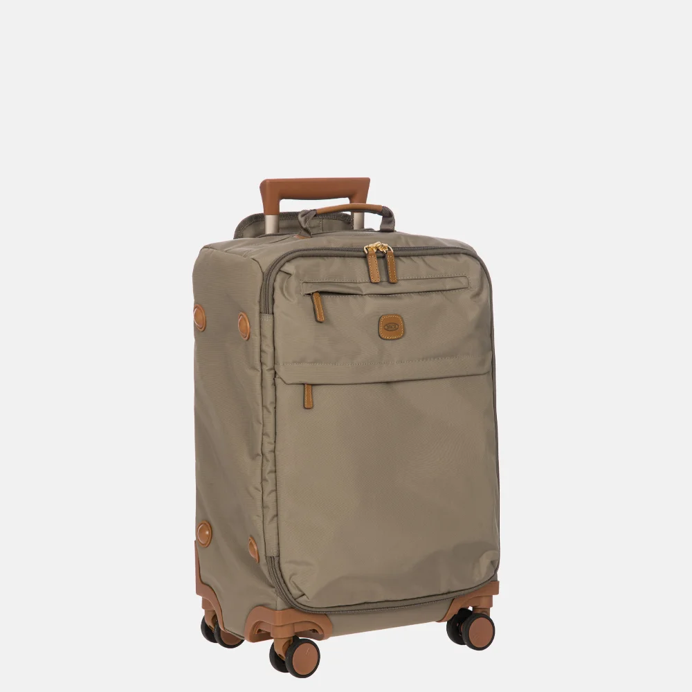 Bric's X-Travel handbagage koffer 55 cm nut bij Duifhuizen