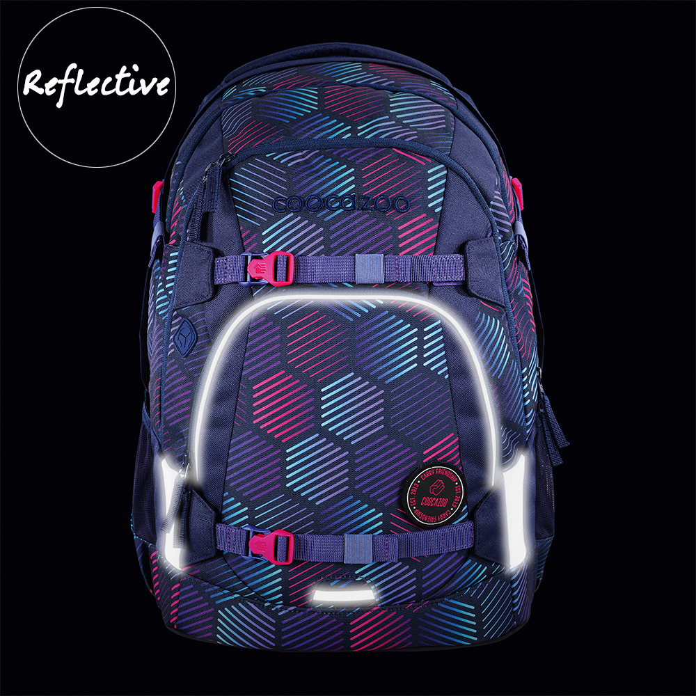 Coocazoo Mate rugzak indigo illusion bij Duifhuizen