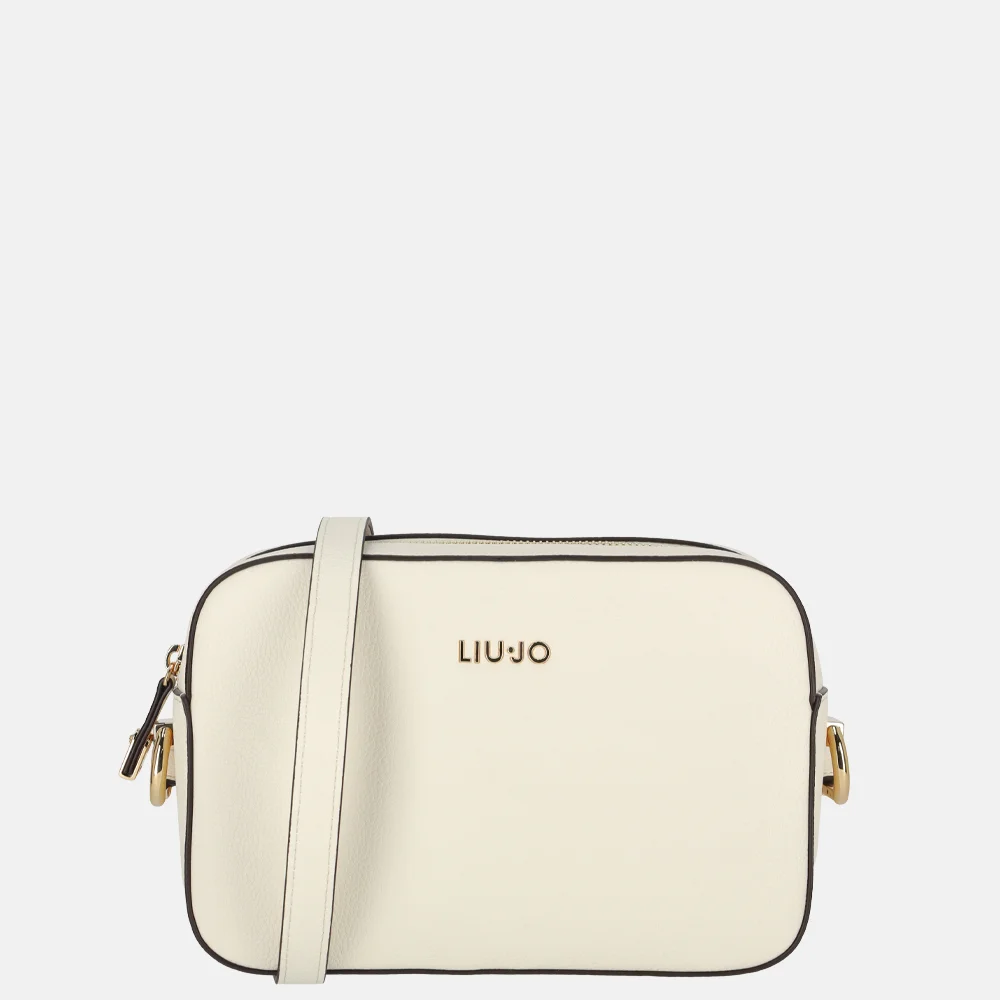 Liu Jo Manhattan camera case crossbody tas M cream