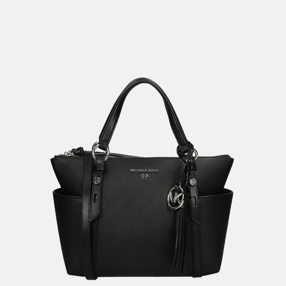 Michael Kors Sullivan shopper S black bij Duifhuizen