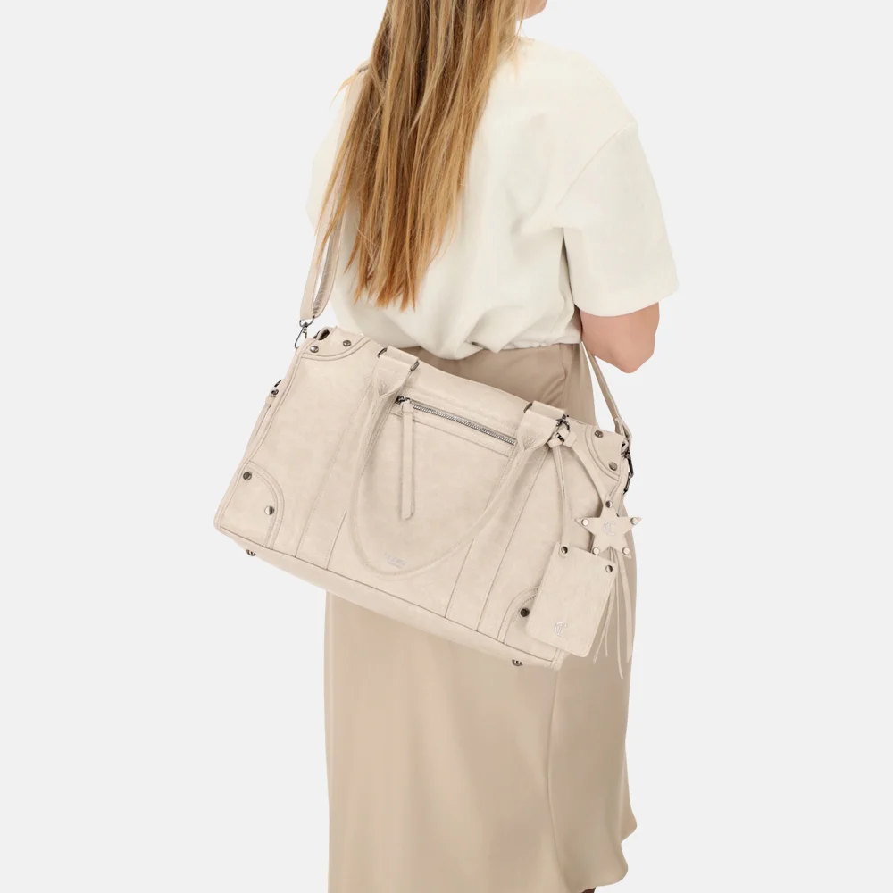 Charm London Berlin shopper L creme bij Duifhuizen
