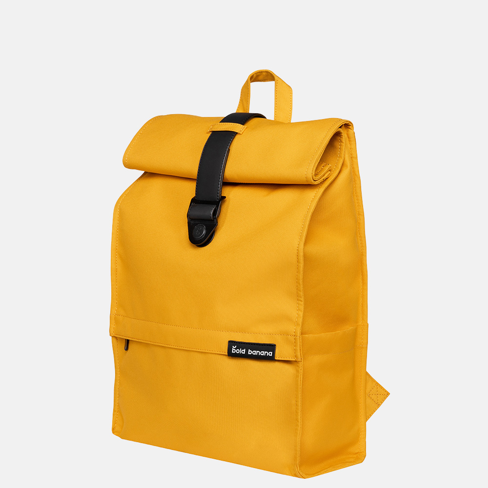 Bold Banana Roll Top rugzak 15.6 inch yellow beetle bij Duifhuizen
