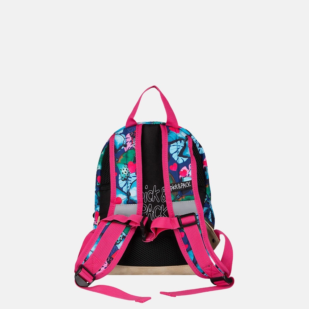 Pick & Pack Beautiful Butterfly kinderrugzak S navy bij Duifhuizen