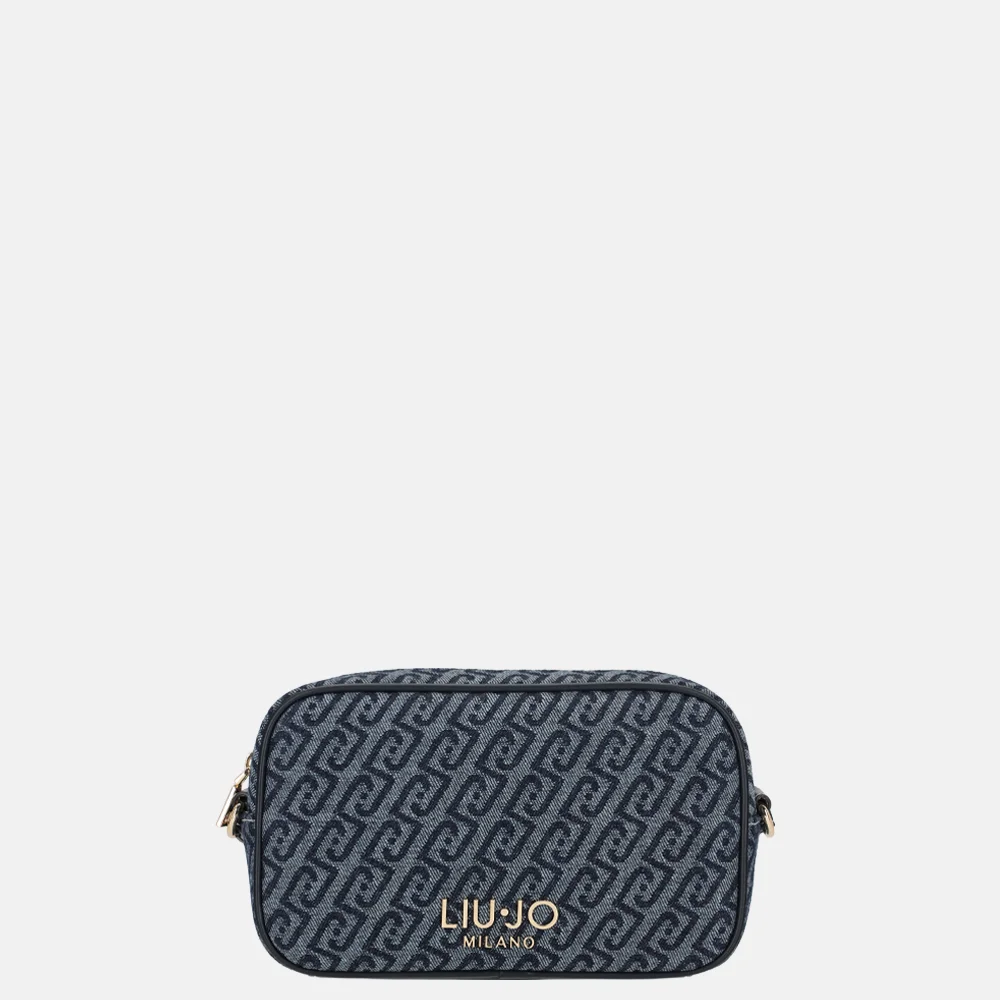Liu Jo Evrim camera case crossbody tas S dress blue bij Duifhuizen
