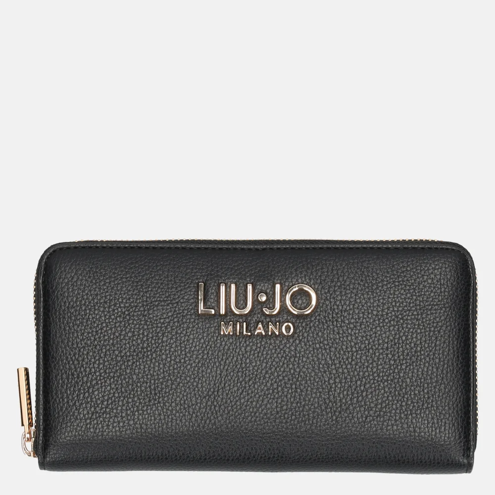 Liu Jo zip around portemonnee XL nero