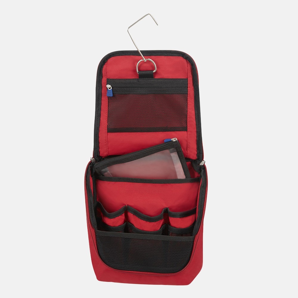 Samsonite toilettas met haak red bij Duifhuizen