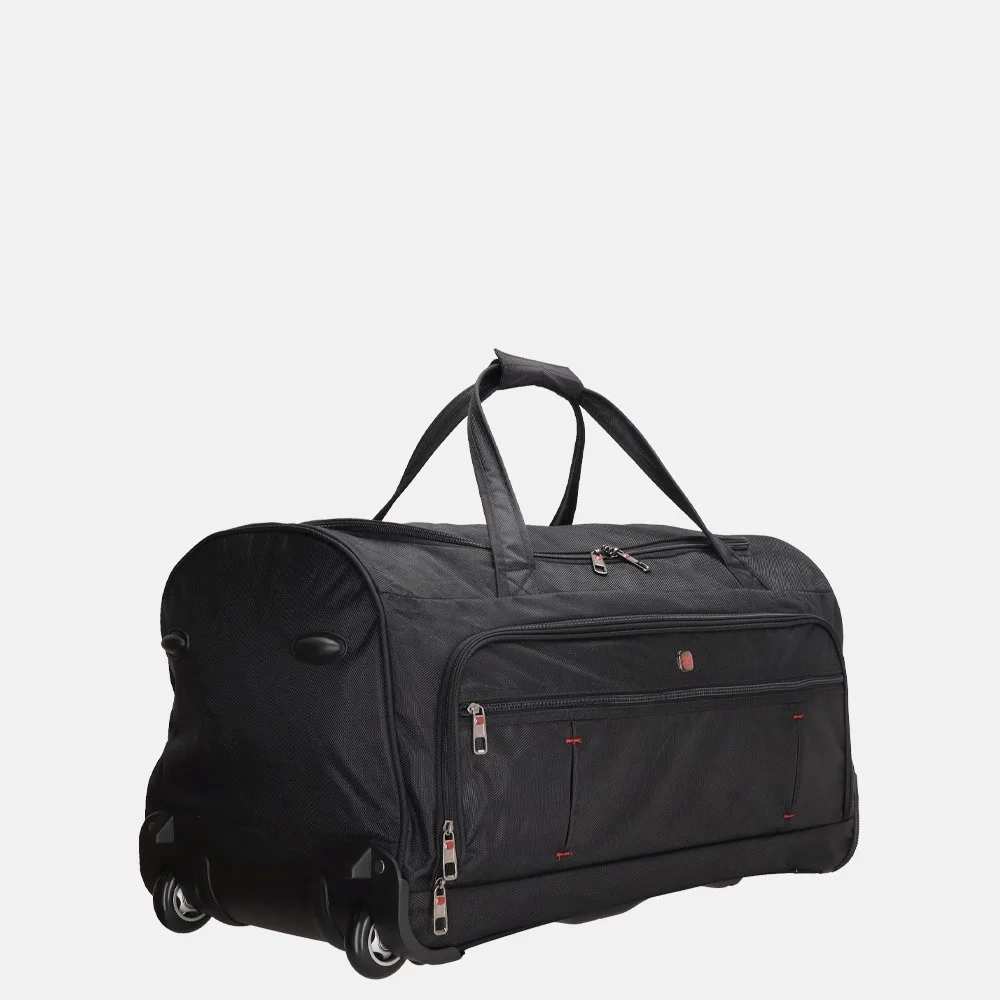 Enrico Benetti Cornell reistas met wielen 65 cm zwart bij Duifhuizen