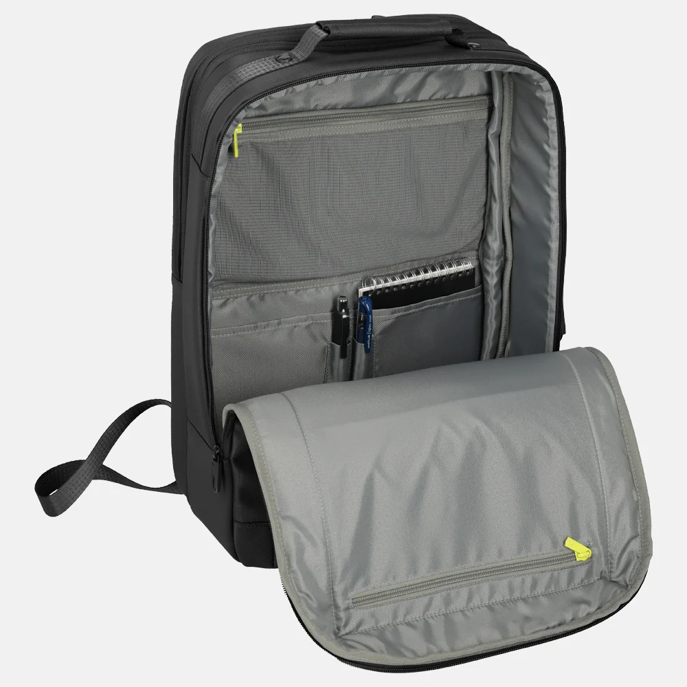 Travelite Workfloow laptoprugzak 15 inch L black bij Duifhuizen