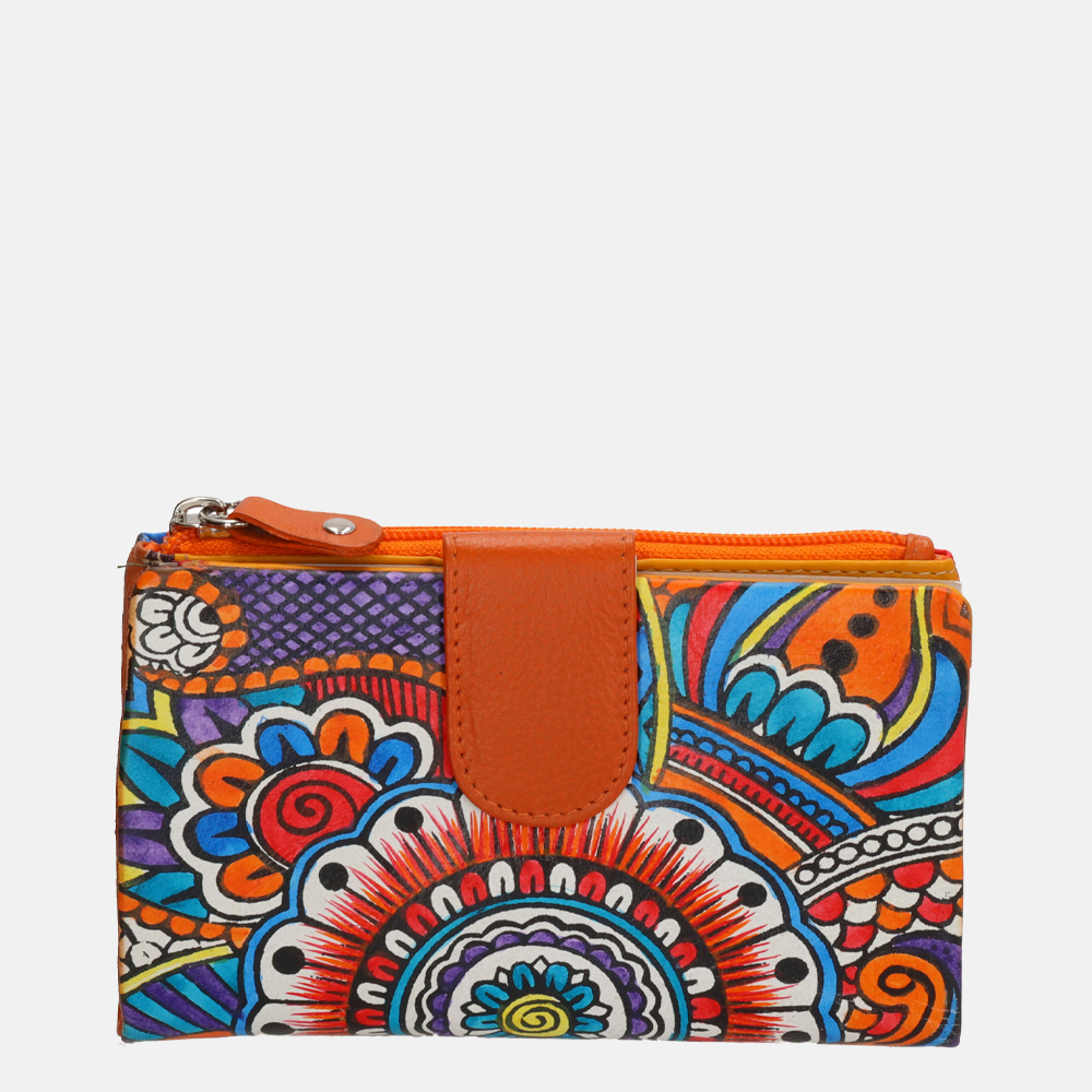 Happy Wallet portemonnee multicolour bij Duifhuizen