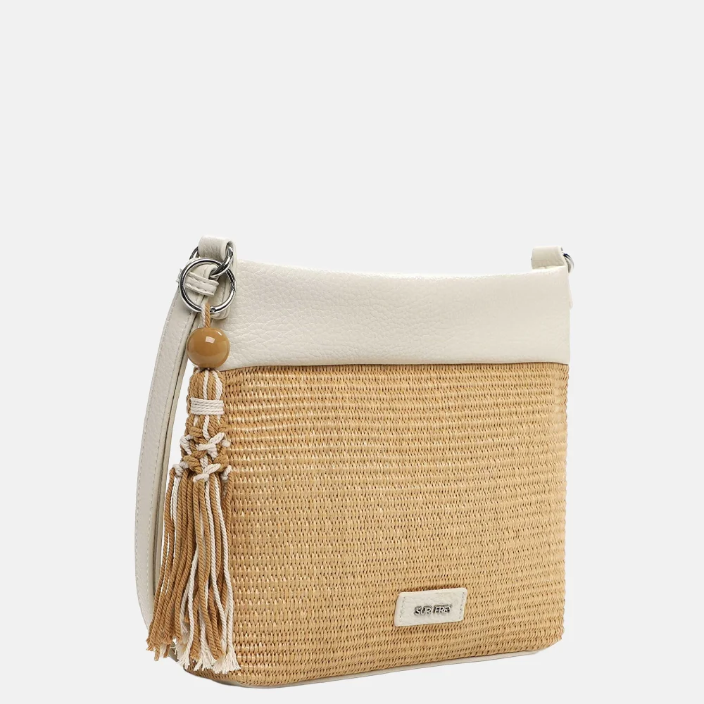 Suri Frey crossbody tas loveley beige bij Duifhuizen