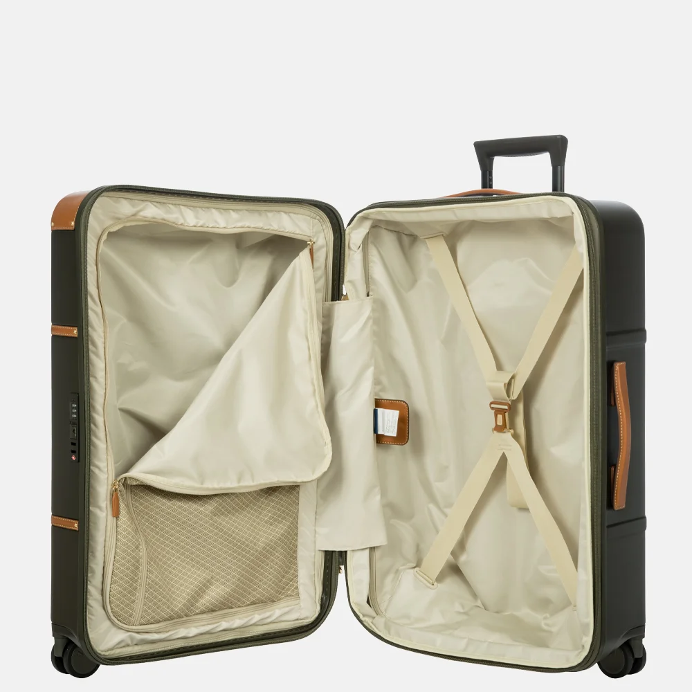 Bric's Bellagio trolley reiskoffer 70,5 cm olive bij Duifhuizen