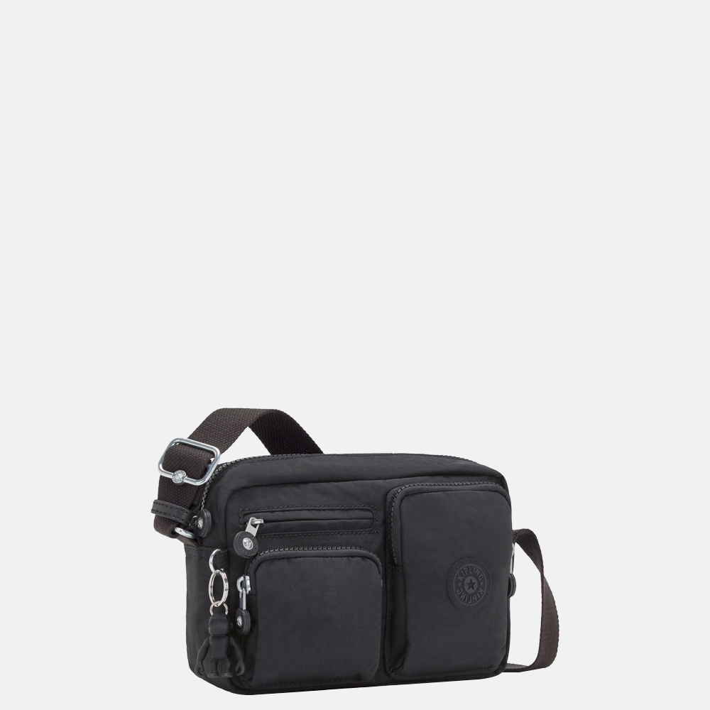 Kipling Albena crossbody tas black noir  bij Duifhuizen