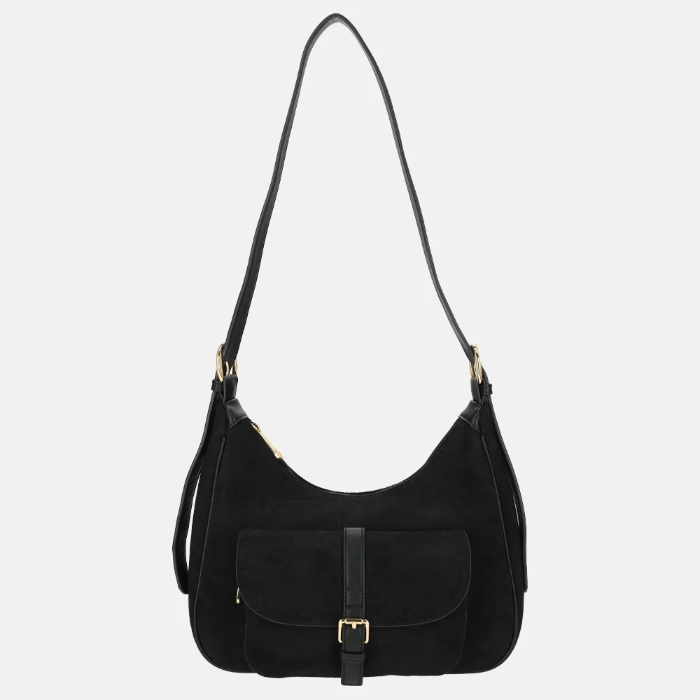 Firenze Suedine buideltas black bij Duifhuizen