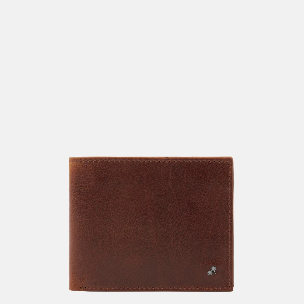 DR Amsterdam Milan billfold cognac