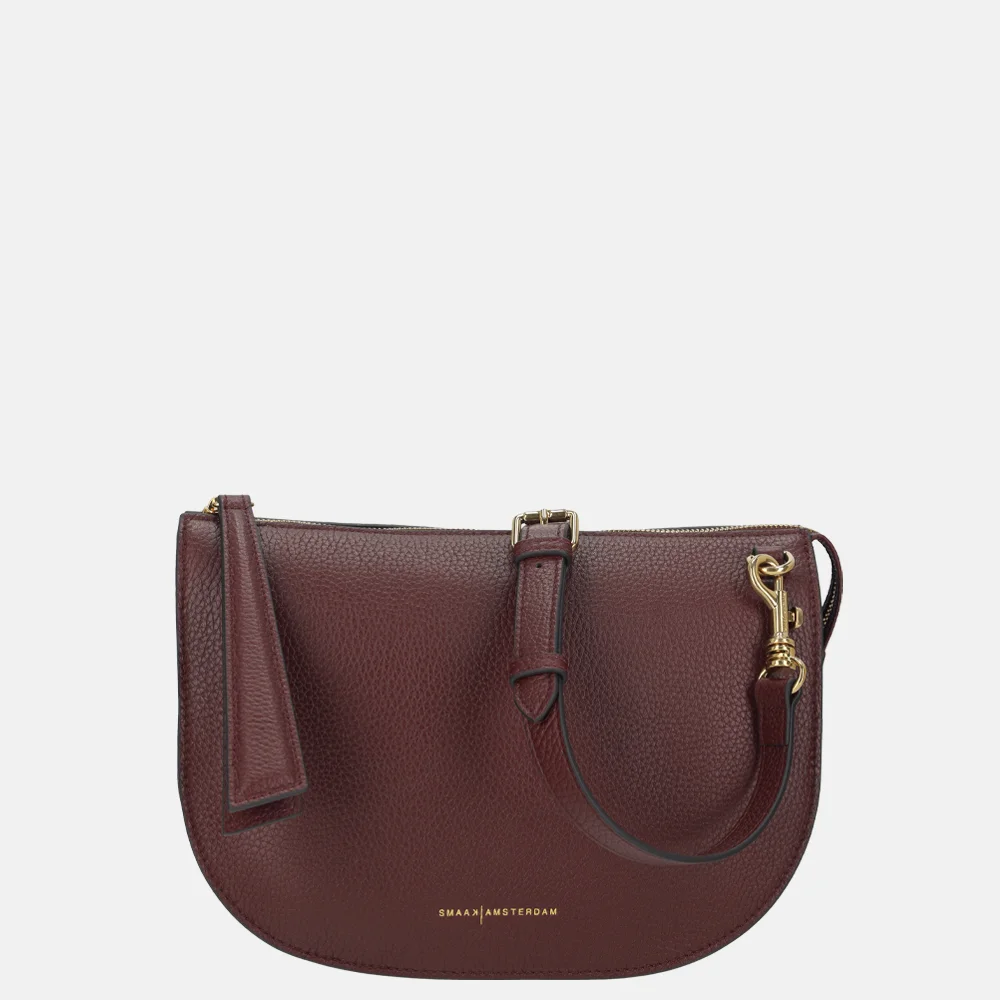 Smaak Amsterdam Silke crossbody tas bordeaux