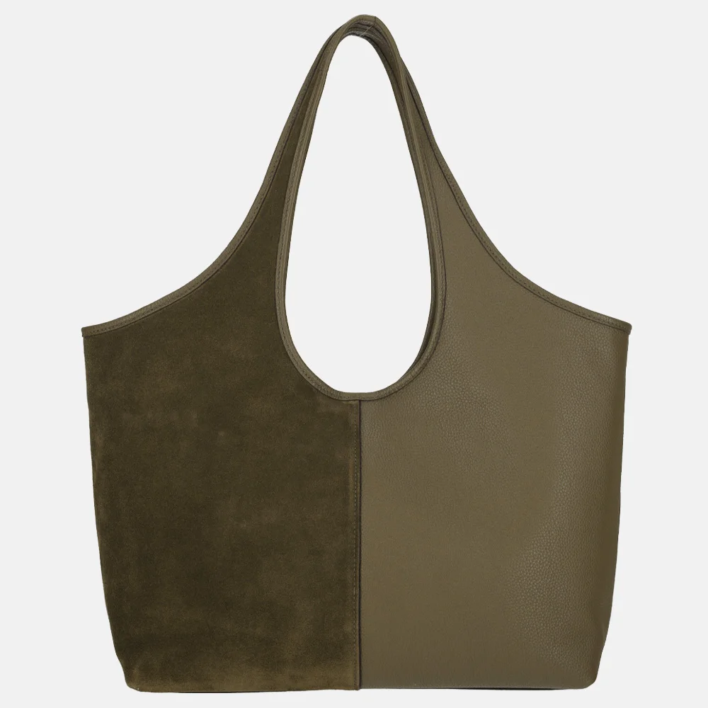 Michael Kors Henly shopper large loden bij Duifhuizen