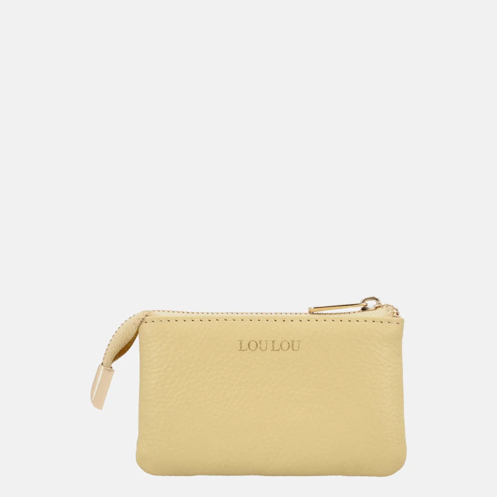 Loulou Essentiels Camille pasjeshouder sorbet yellow