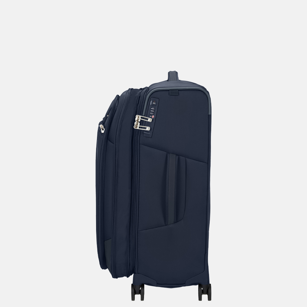 Samsonite Respark koffer 67 cm midnight blue bij Duifhuizen