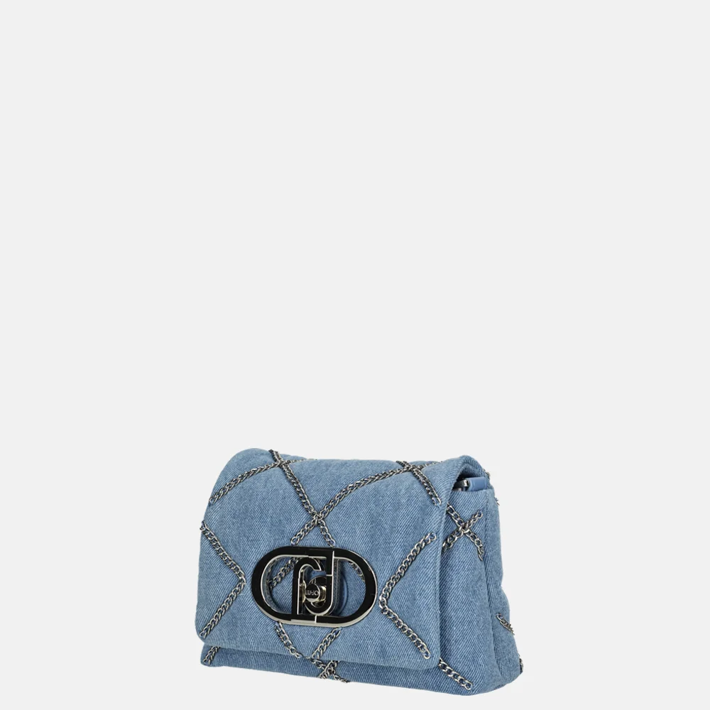 Liu Jo crossbody tas S light denim bij Duifhuizen