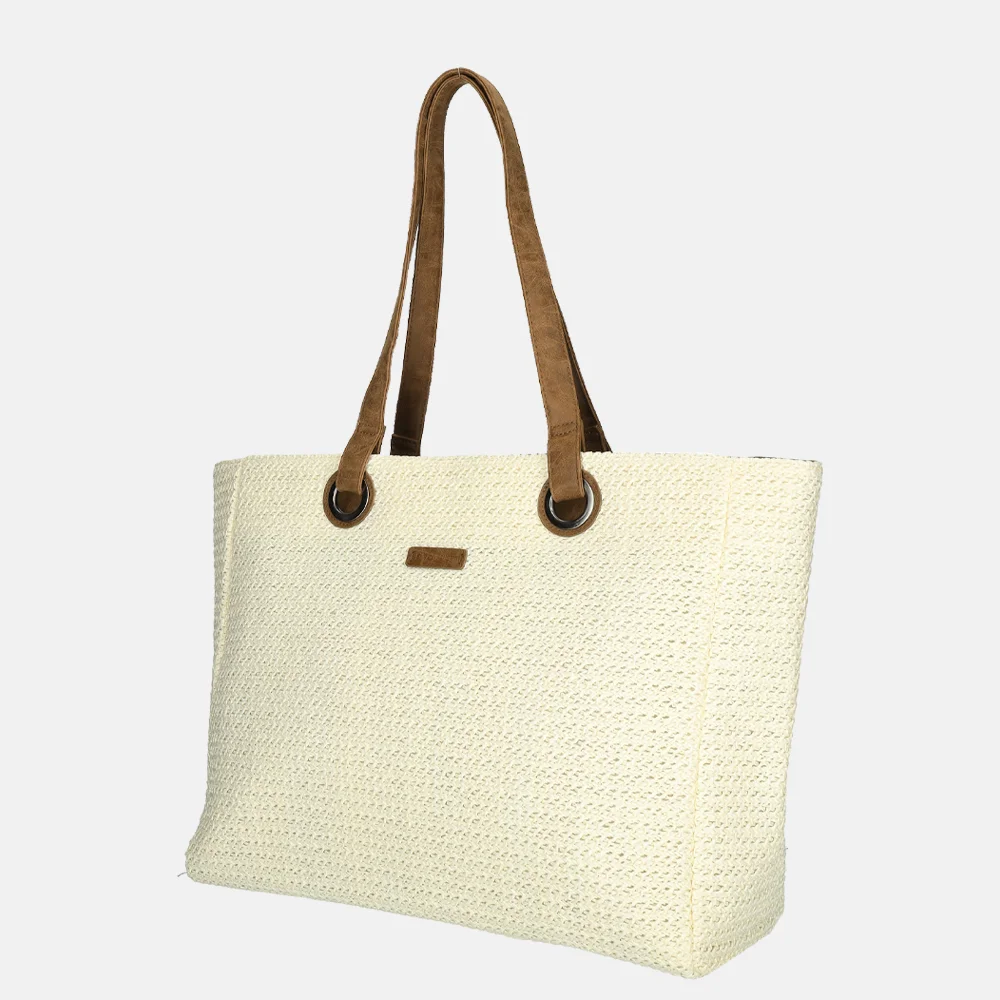 Enrico Benetti Ibiza shopper off white bij Duifhuizen