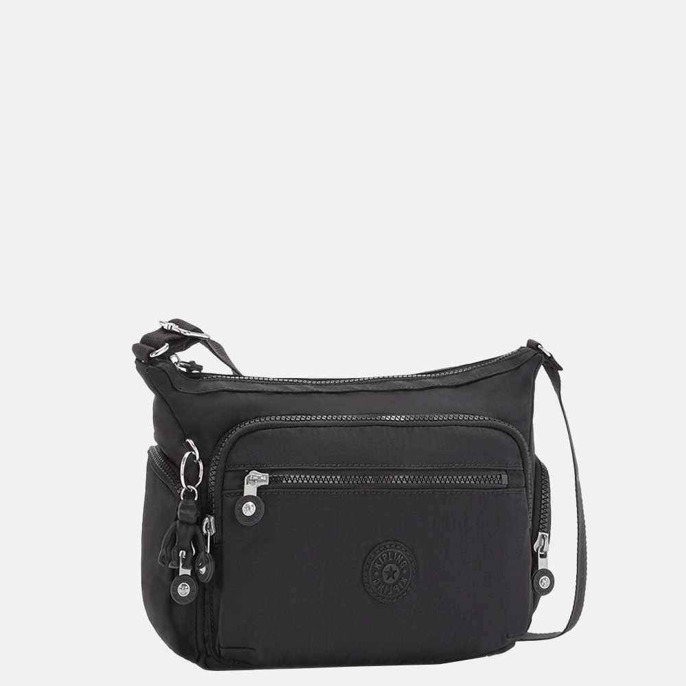 Kipling Gabbie crossbody tas S black noir bij Duifhuizen