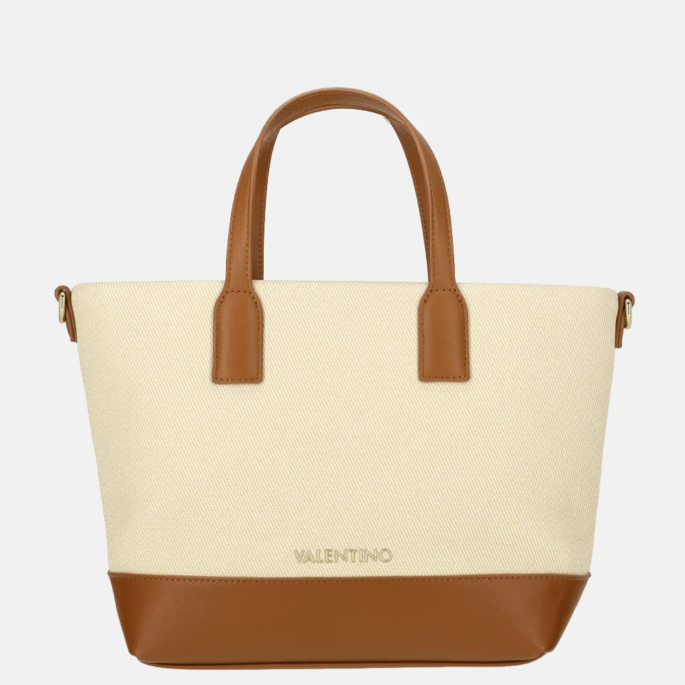 Valentino Bags Atena Re handtas naturale/cuoi bij Duifhuizen