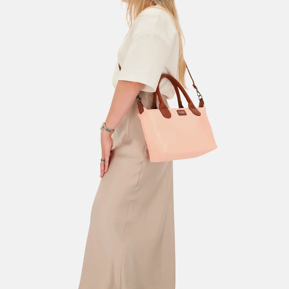 Charm London Buckingham handtas S soft pink bij Duifhuizen