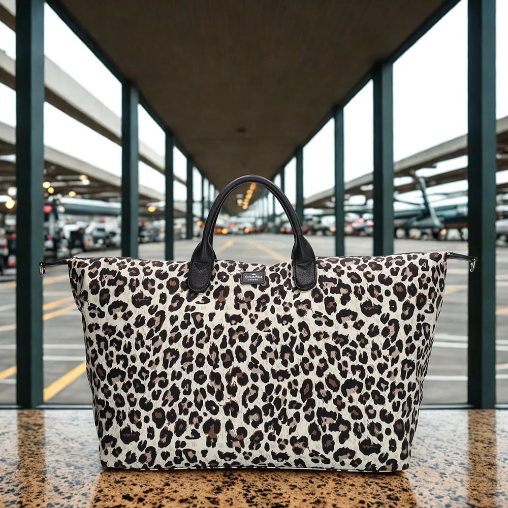 Charm London Buckingham weekendtas luipaard bij Duifhuizen