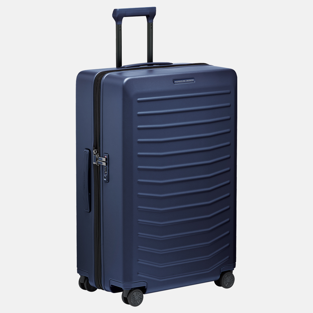 Porsche Design Roadster Hardcase koffer L dark blue matte bij Duifhuizen