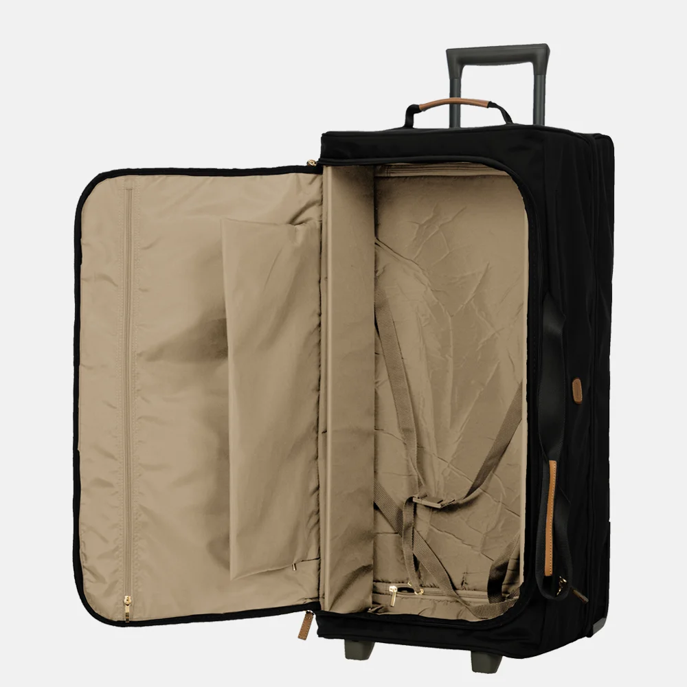 Bric's X-Travel Holdall reistas op wielen nero bij Duifhuizen