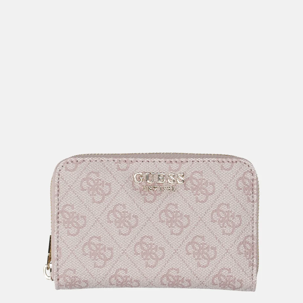 Guess Zamira portemonnee orchid logo bij Duifhuizen