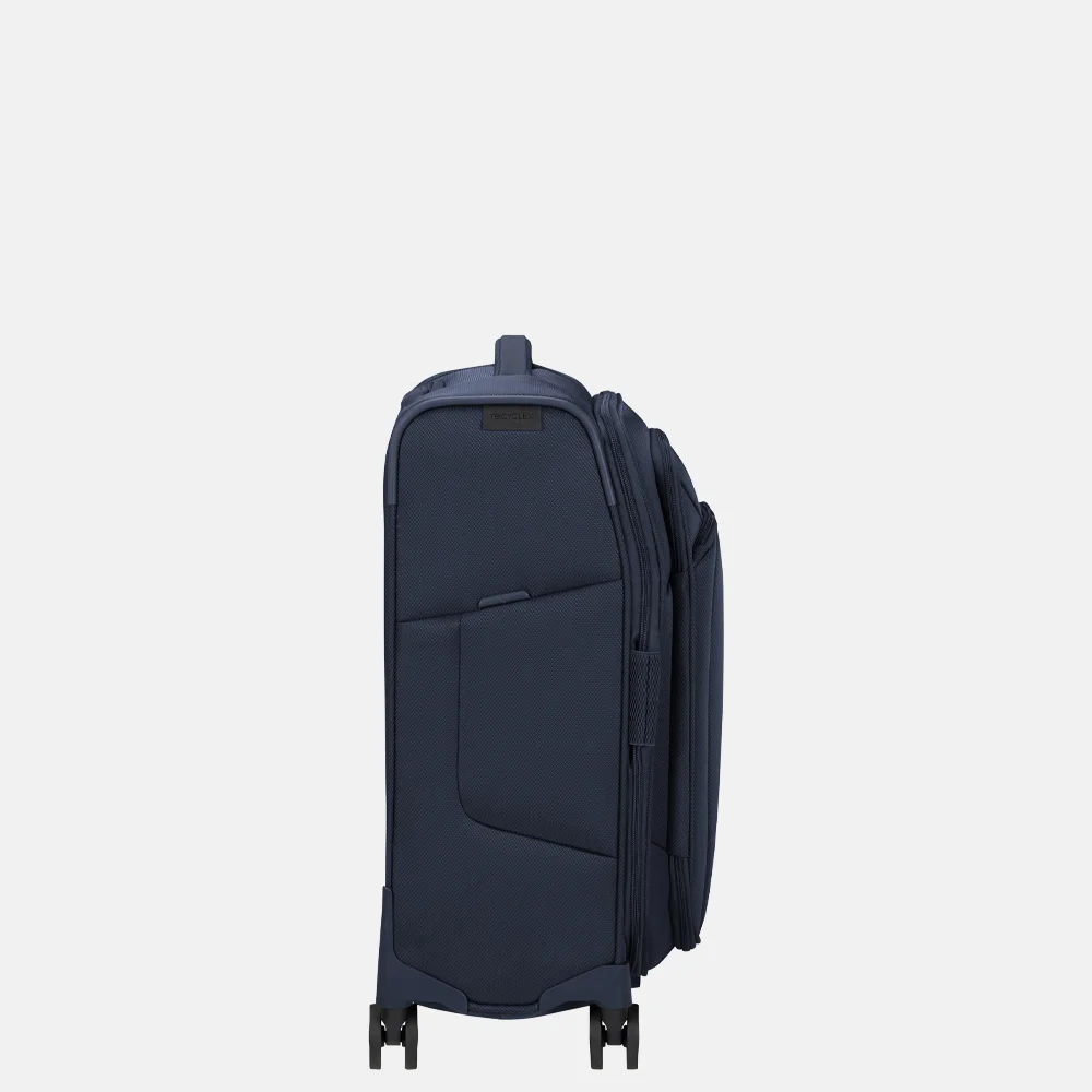 Samsonite Respark Length handbagage koffer 55 cm midnight blue bij Duifhuizen