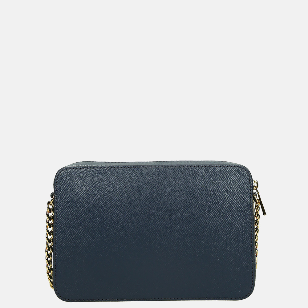Michael Kors Jet Set crossbody tas L navy bij Duifhuizen