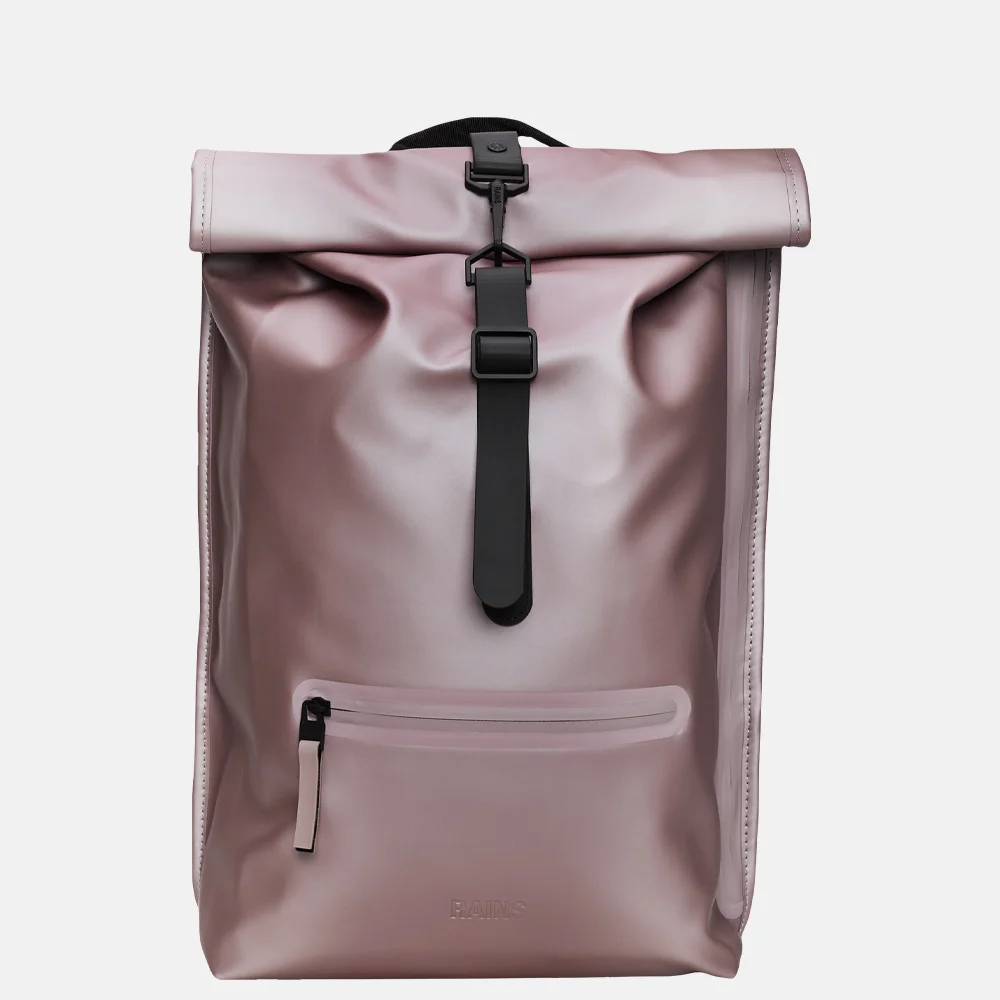 Rains Rolltop rugzak metallic 15 inch muse