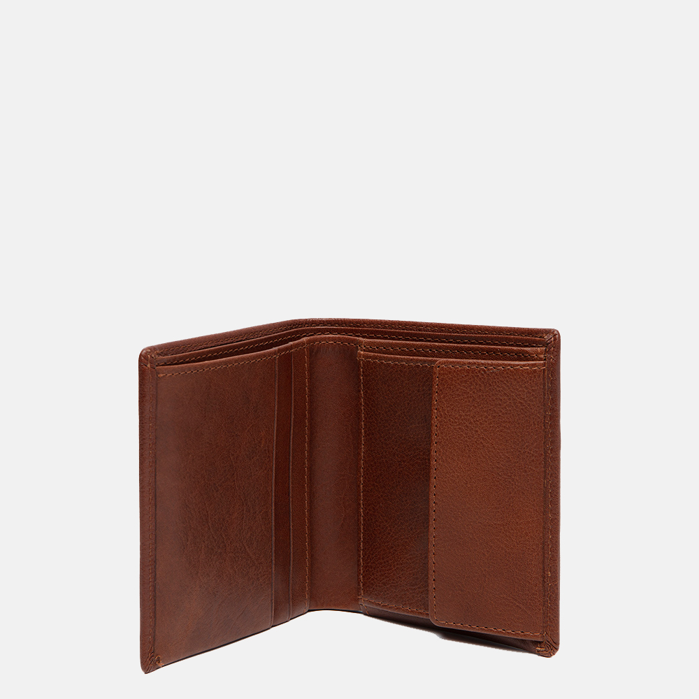 Chesterfield Oregano billfold  cognac bij Duifhuizen