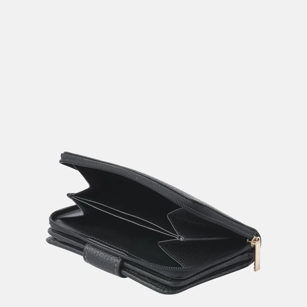 DR Amsterdam portemonnee black bij Duifhuizen