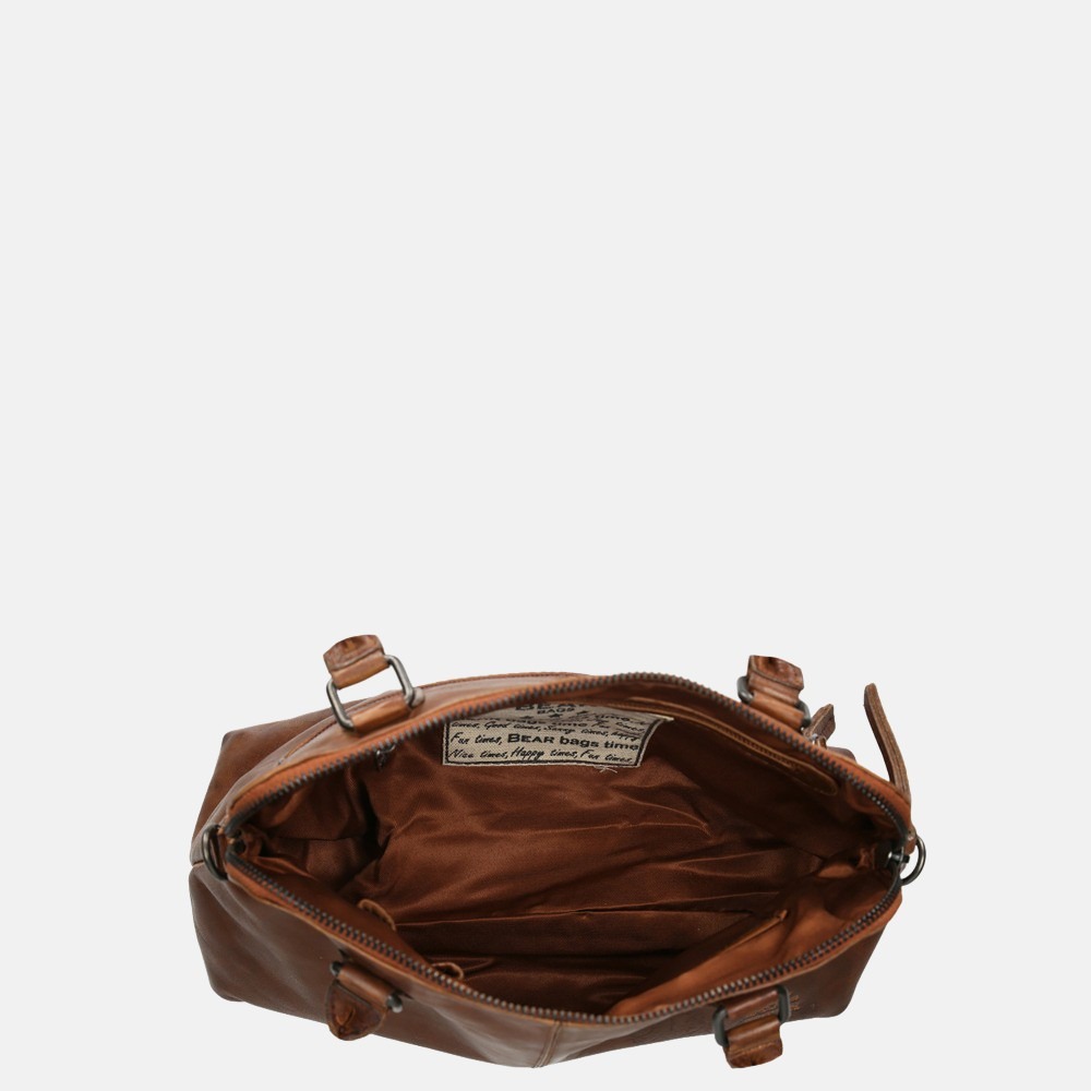 Bear Design Petra schoudertas cognac bij Duifhuizen