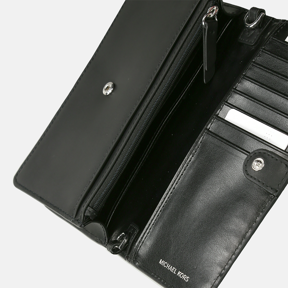 Michael Kors Mercer Phone clutch/crossbody tas black bij Duifhuizen